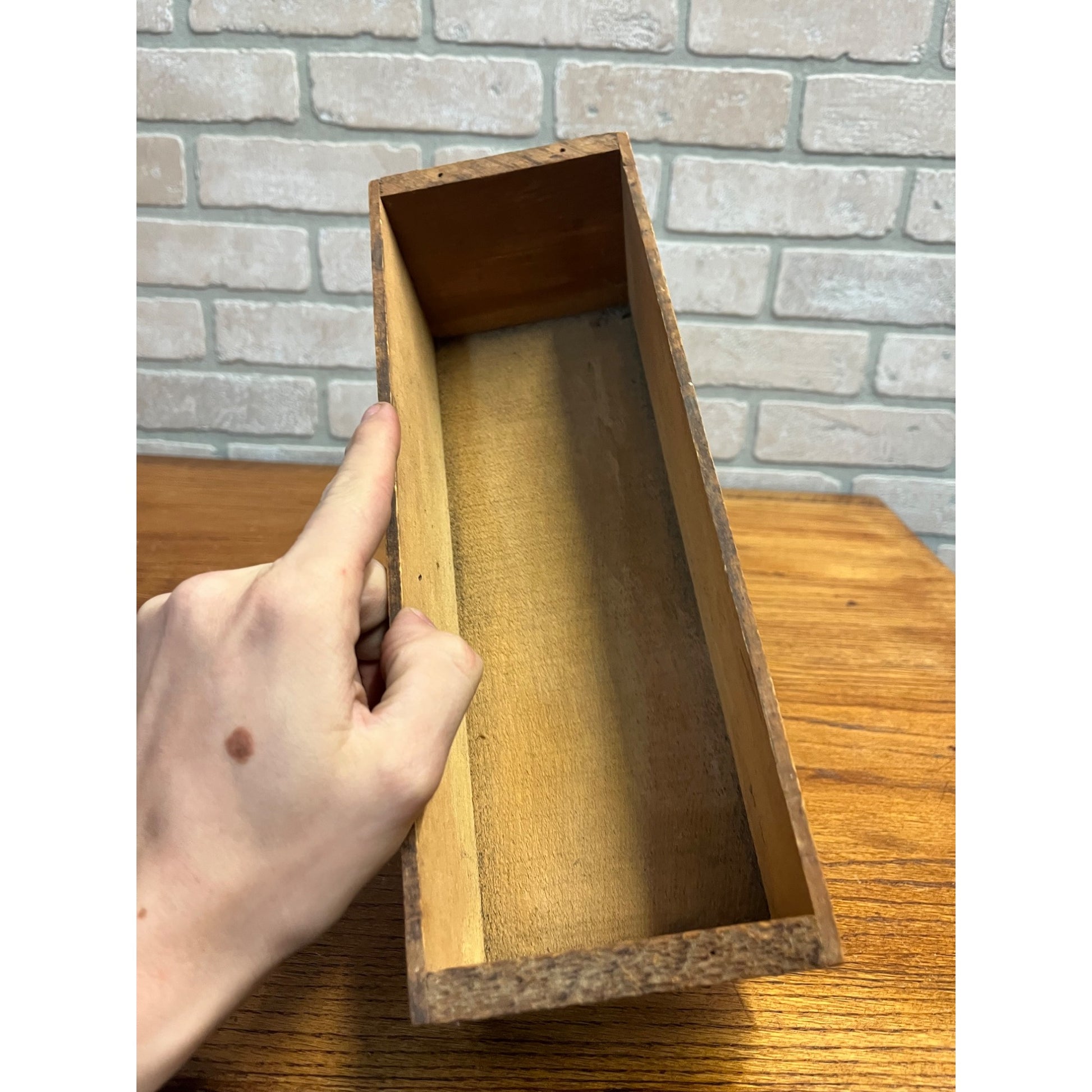 Vintage Wisconsin Cheese Products Mello-Creme Wooden Box Plymouth 5lb