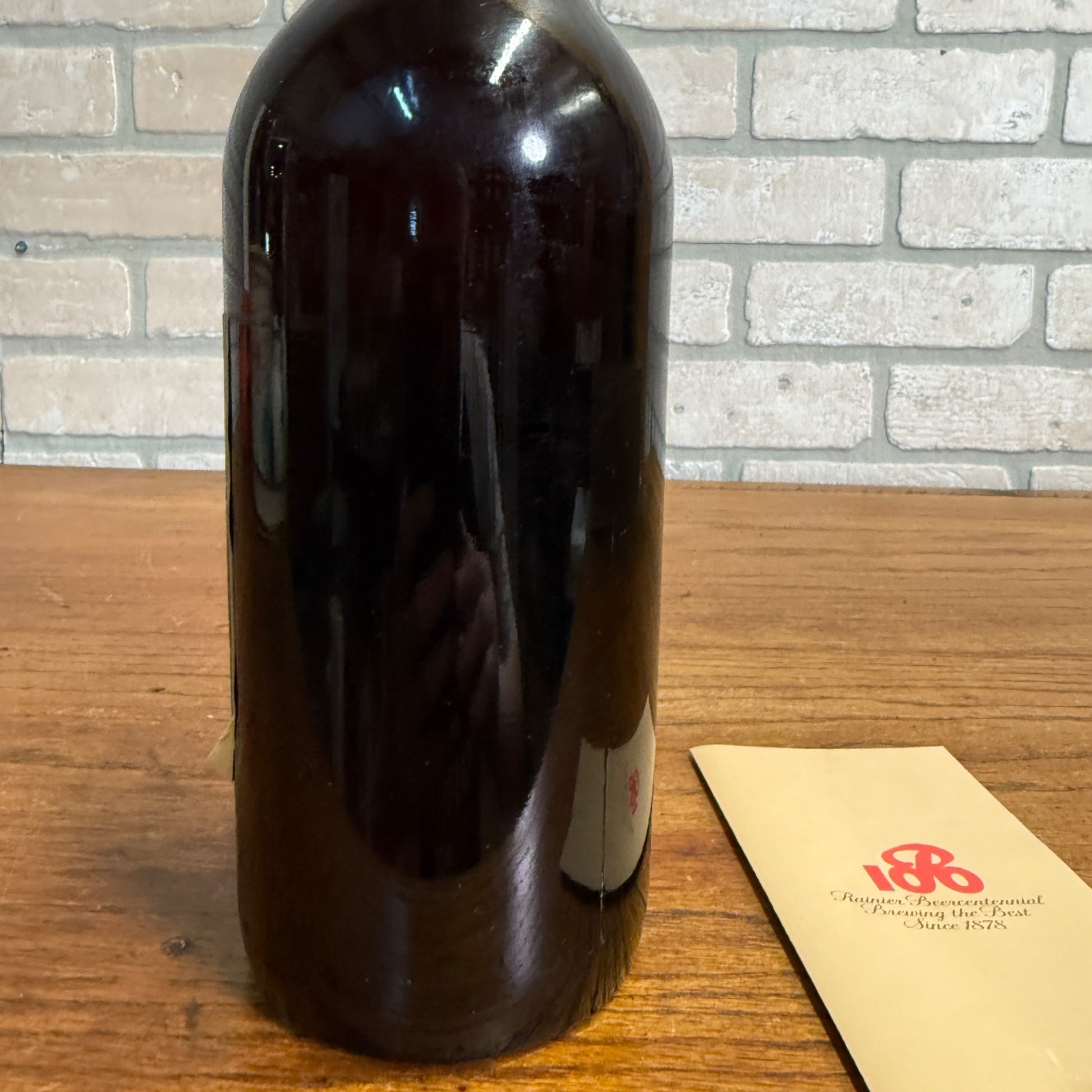 Vintage Rainier Brewing Company Beercentennial 1868-1968 Beer Bottle