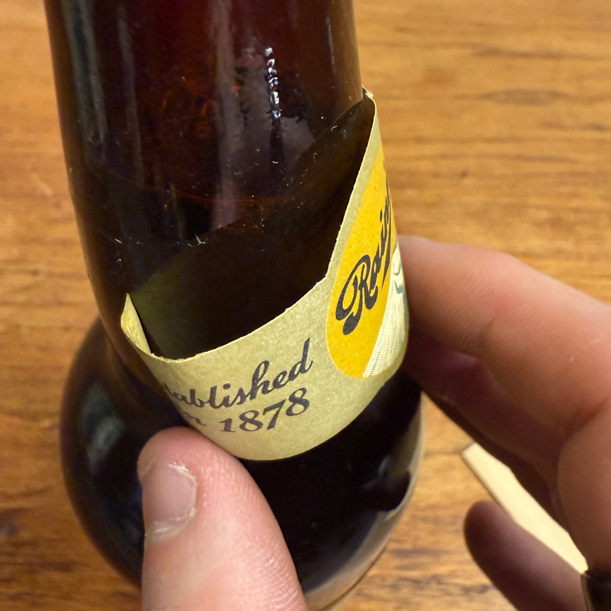 Vintage Rainier Brewing Company Beercentennial 1868-1968 Beer Bottle