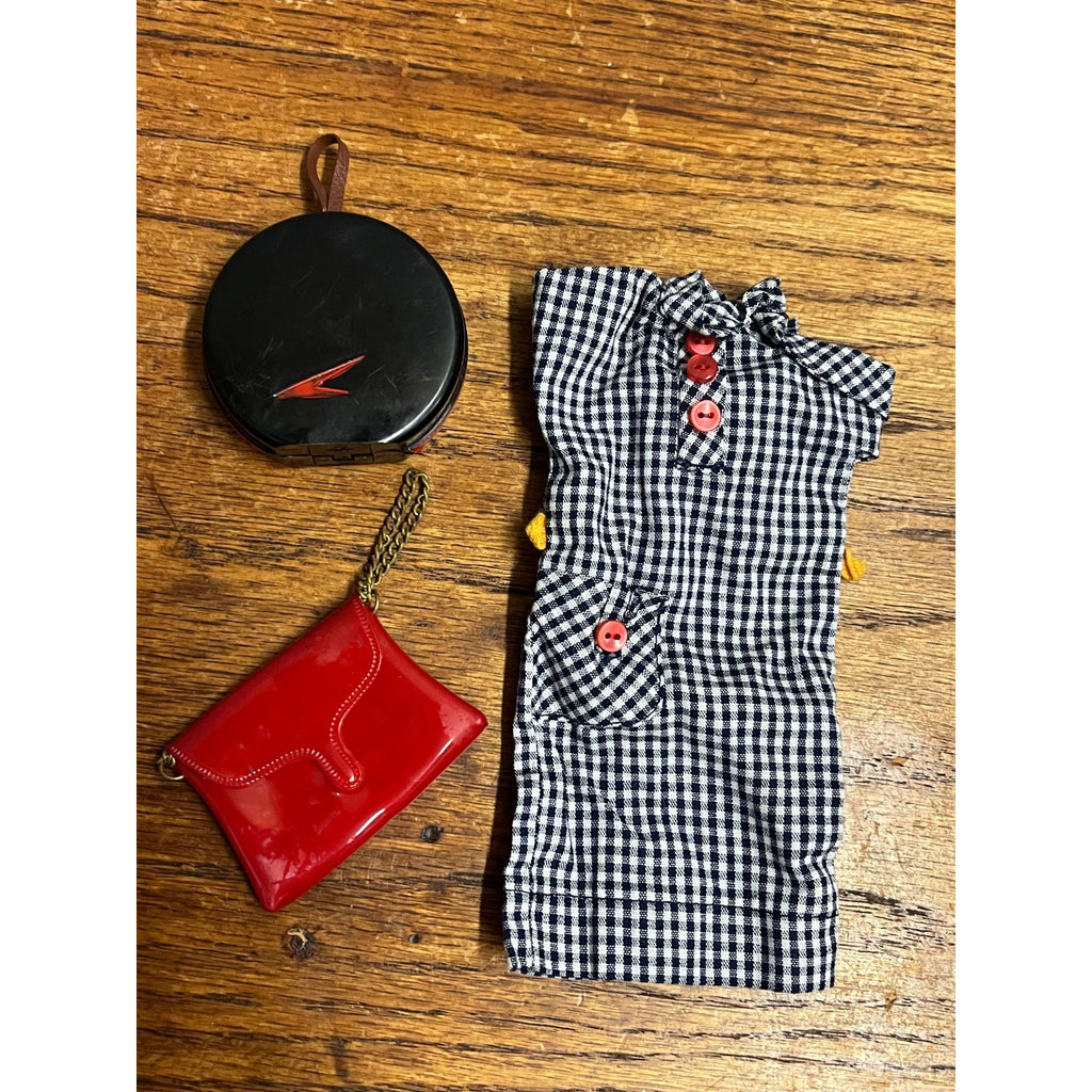 Vintage 1960s Ideal Tammy Doll Family Outfit Travel Along 9172