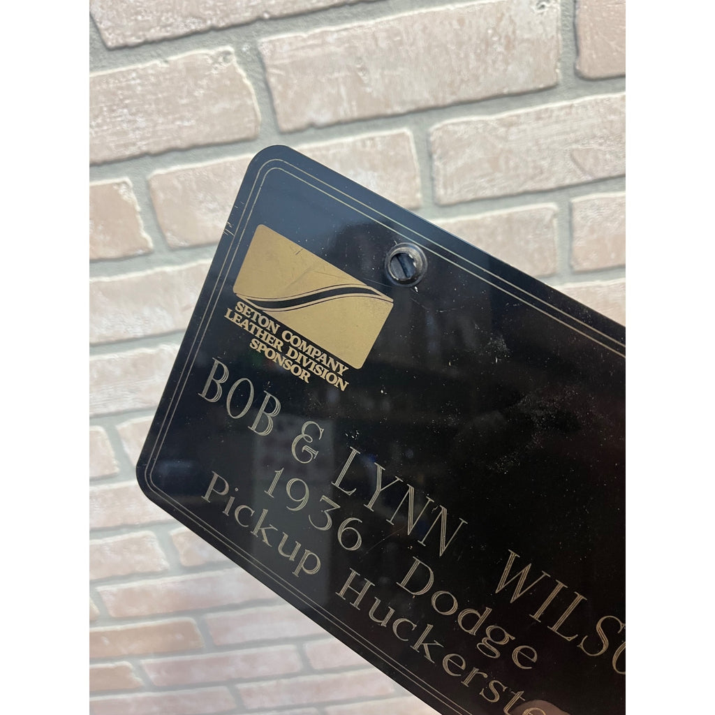 1995 Eyes On Classic Design Detroit Institute Ophthalmology License Plate