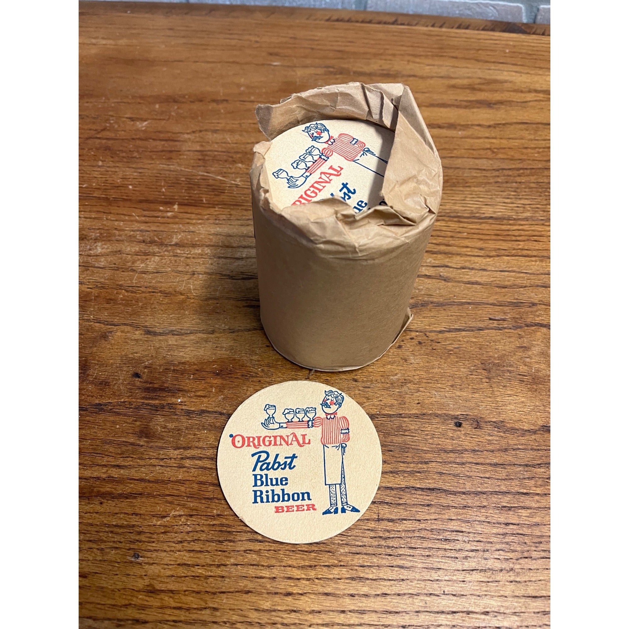 Vintage Pabst Blue Ribbon Beer Bartender Coasters  Huge Lot 50+