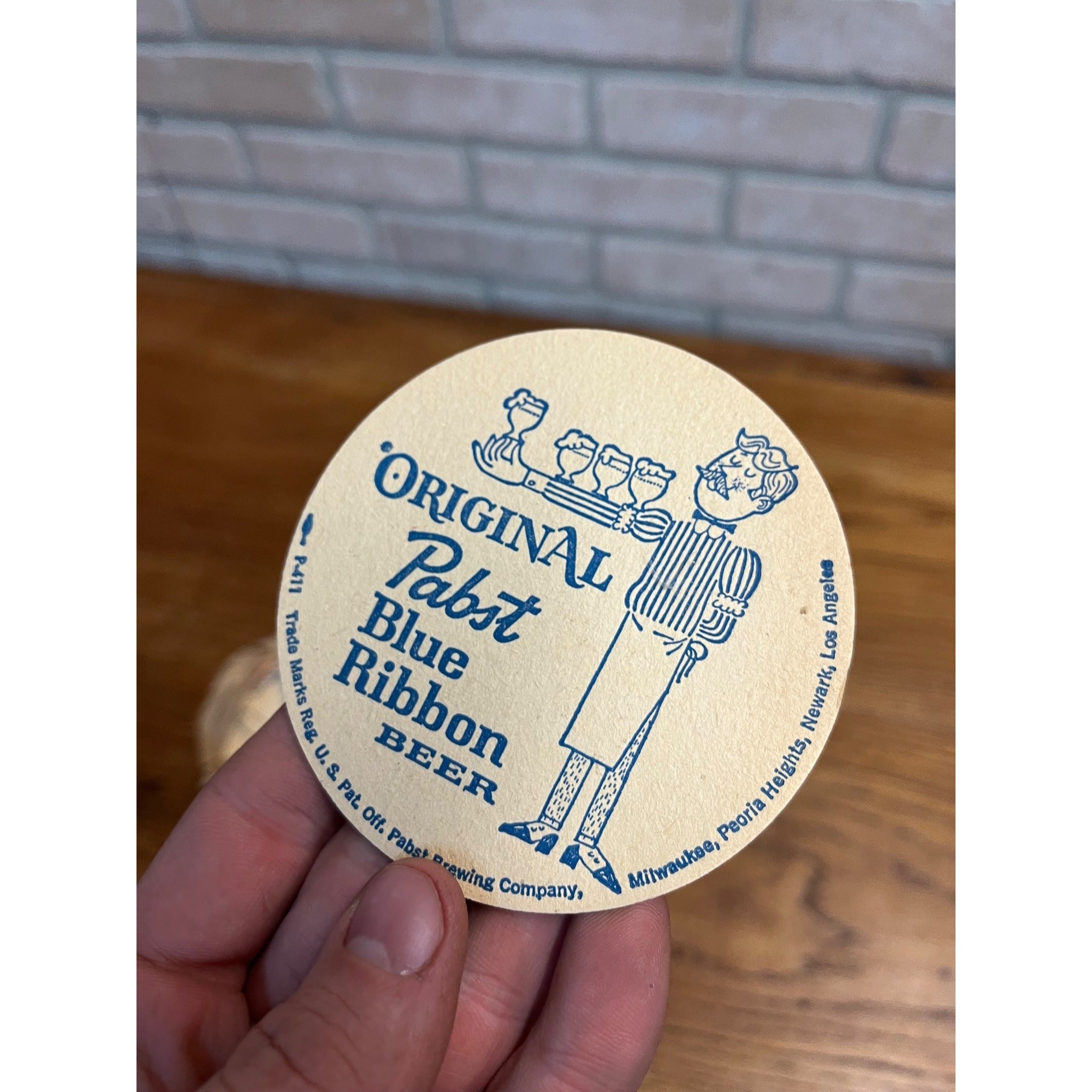 Vintage Pabst Blue Ribbon Beer Bartender Coasters  Huge Lot 50+