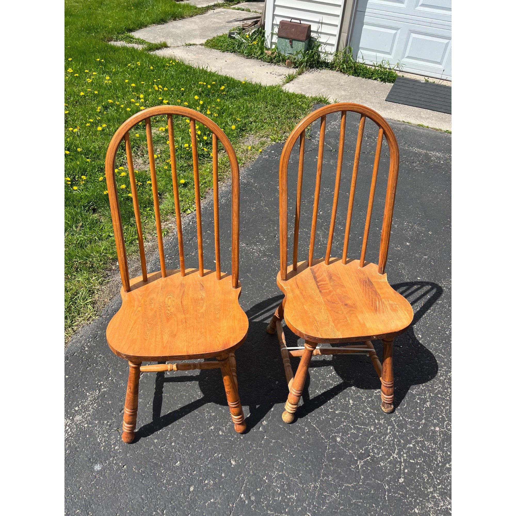 Solid Wood Kitchen Table & Chair Set w/ Bench
