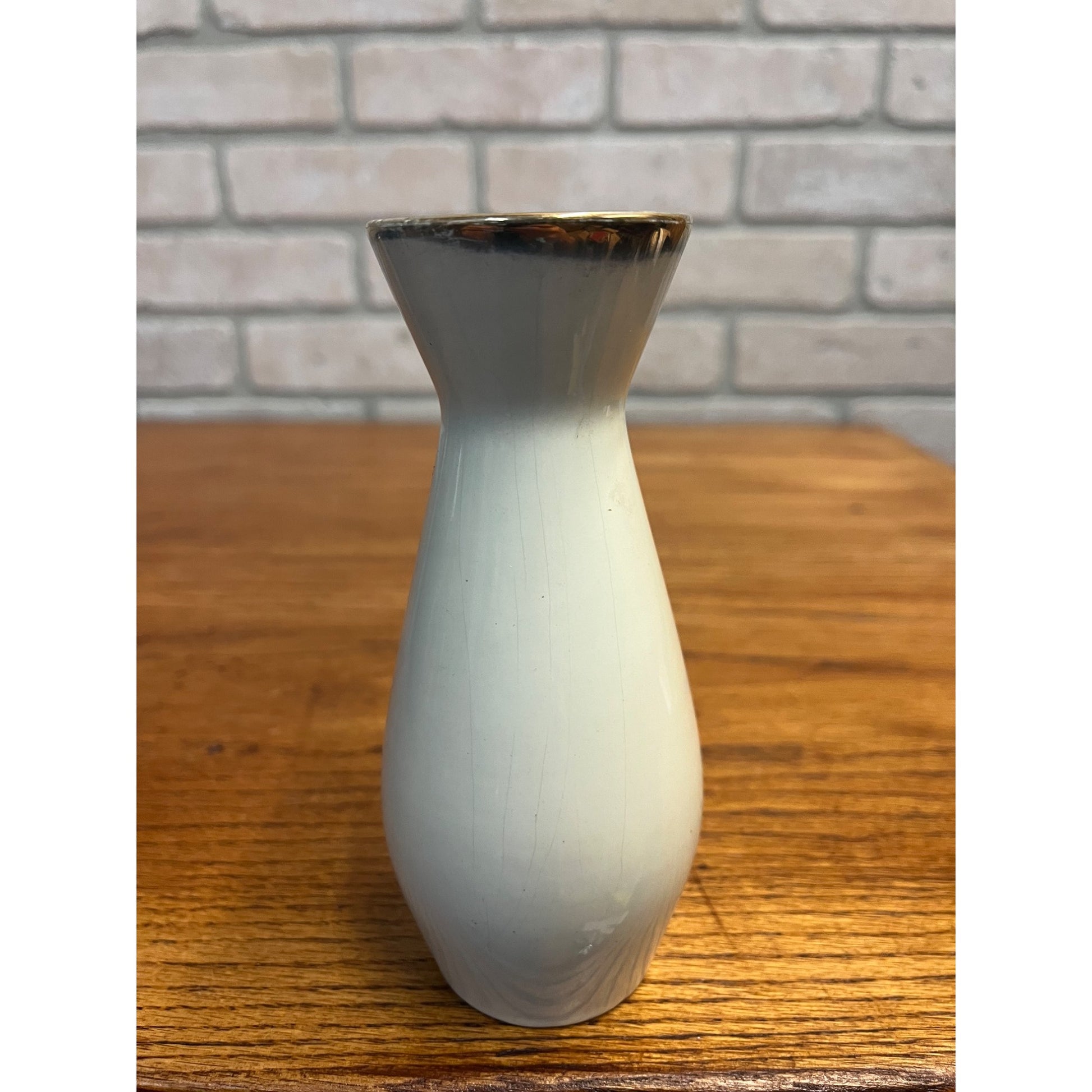 Vintage 1950s Wisconsin State College Oshkosh Wis Radford Hall Vase University