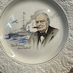 "Lord Nelson Ware-Winston Churchill-Plate-10""-There will always be an England-"