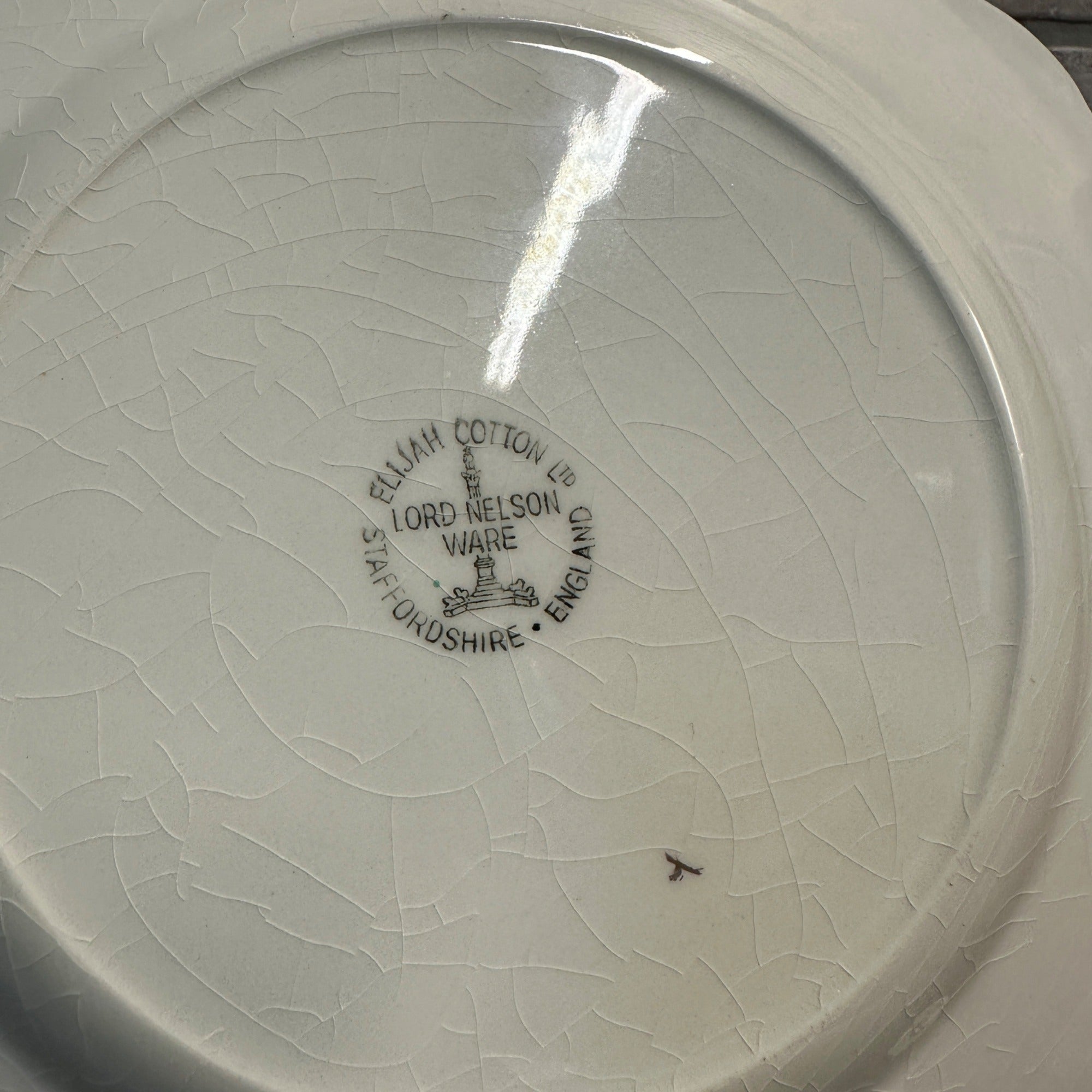 "Lord Nelson Ware-Winston Churchill-Plate-10""-There will always be an England-"