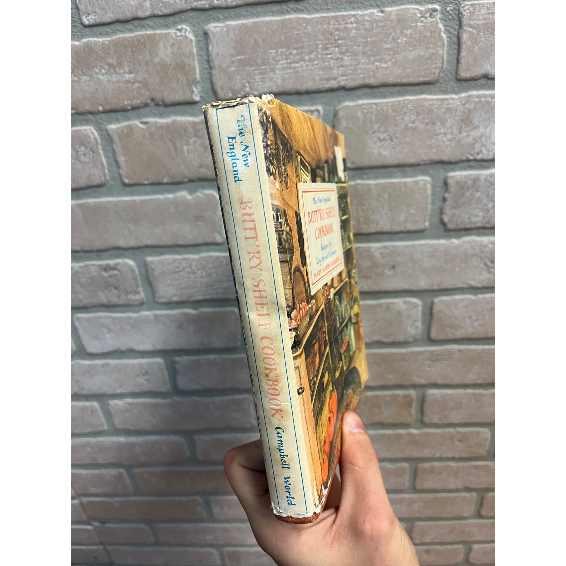 The New England Butt'ry Shelf Cookbook Recipes 1969 Third Printing Hardcover