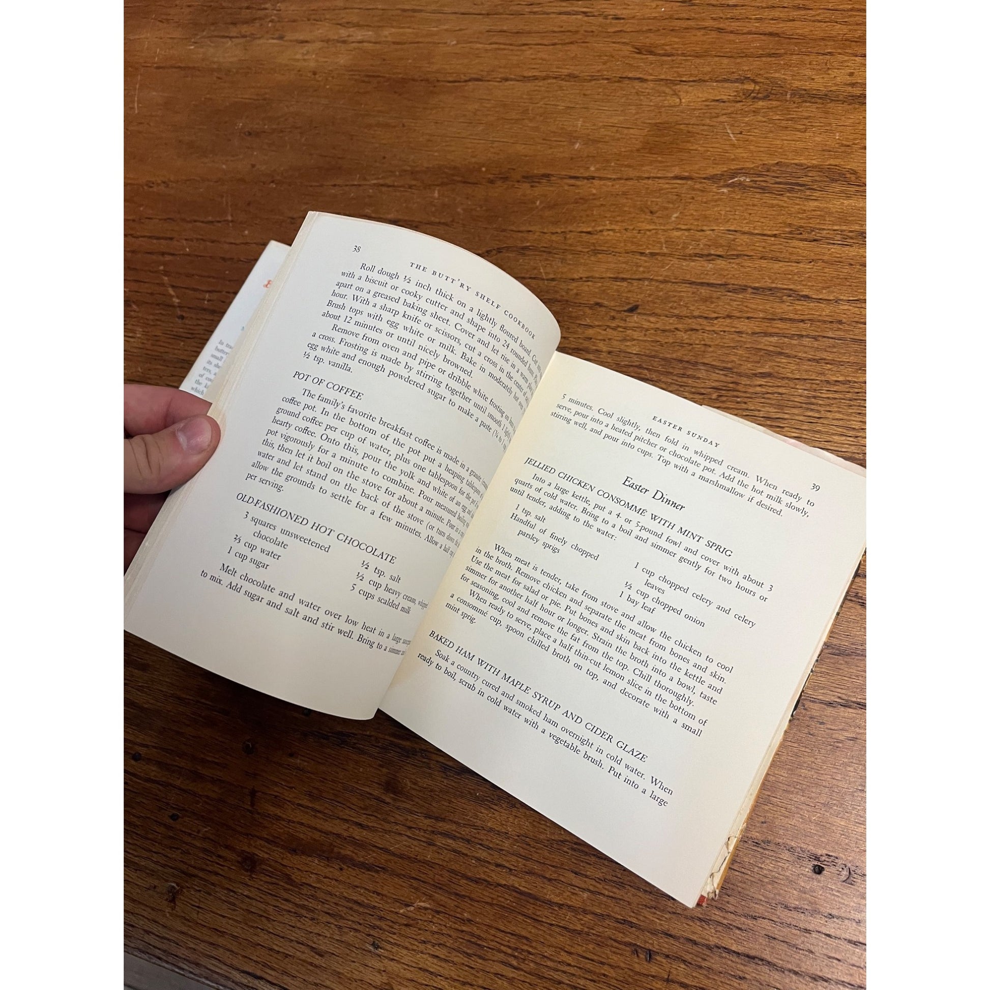 The New England Butt'ry Shelf Cookbook Recipes 1969 Third Printing Hardcover