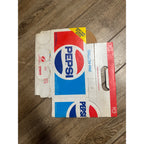 Pepsi Cardboard Carrier Eight Pack Carton Bottle 16oz Vintage Gallon-Pak