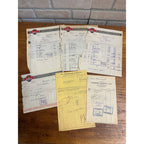 Lot Milwaukee Wisconsin Letterhead Invoices Royal Downey Machine