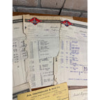 Lot Milwaukee Wisconsin Letterhead Invoices Royal Downey Machine