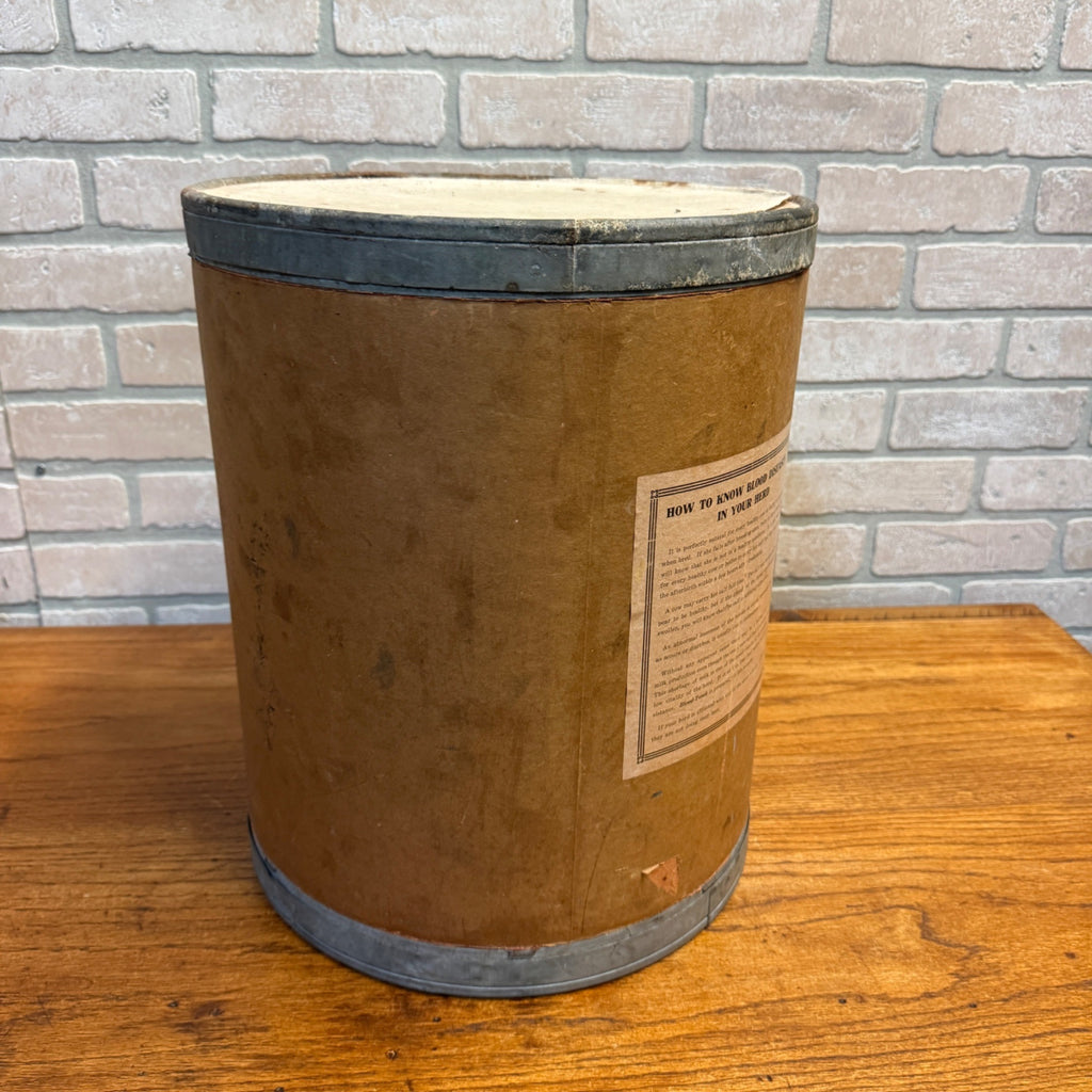 Scarce Dr. Roberts Blood Tonik Livestock Cow Barrel Veterinarian Decor