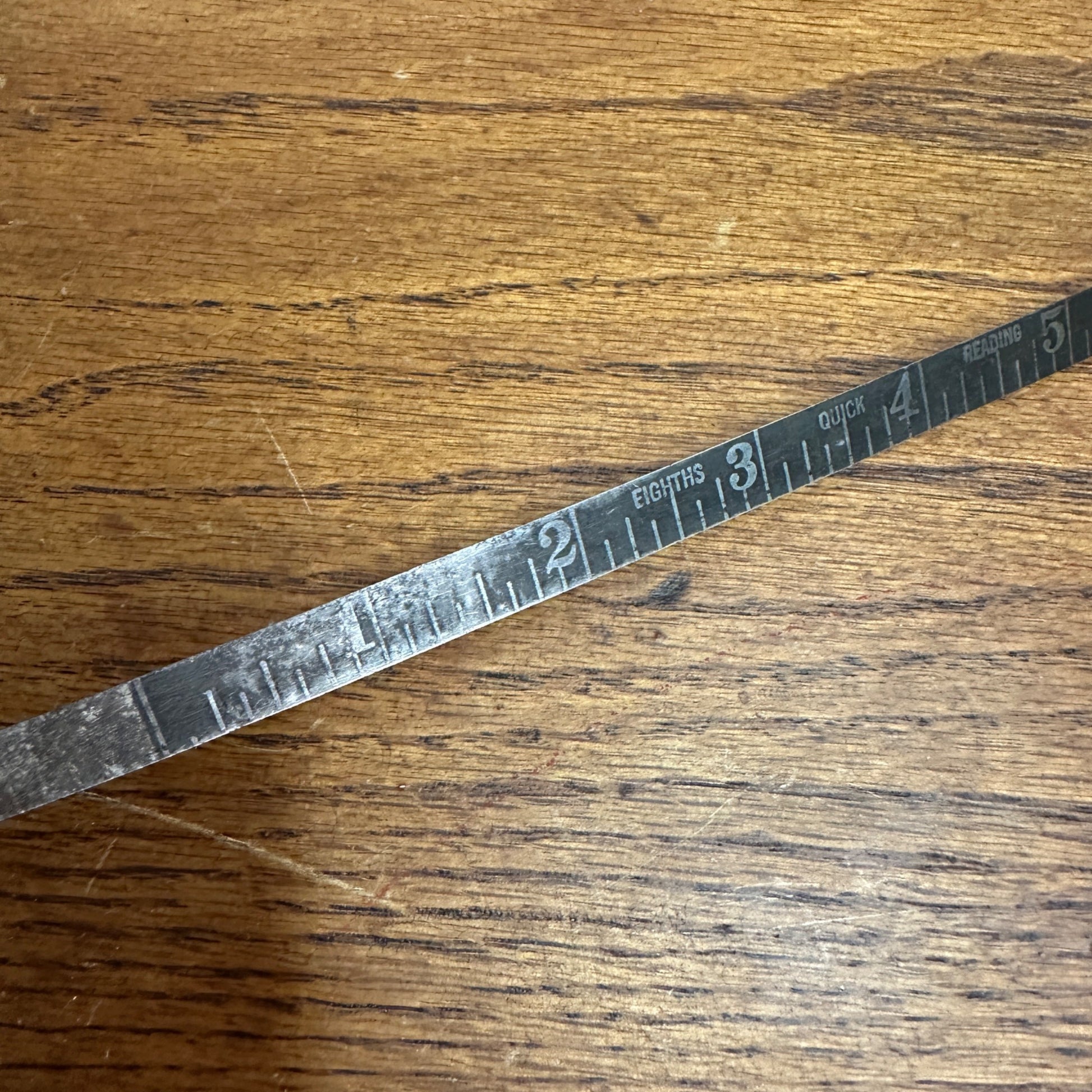 Vintage Starrett 50ft. Wind Up Metal Tape Measure No. H530