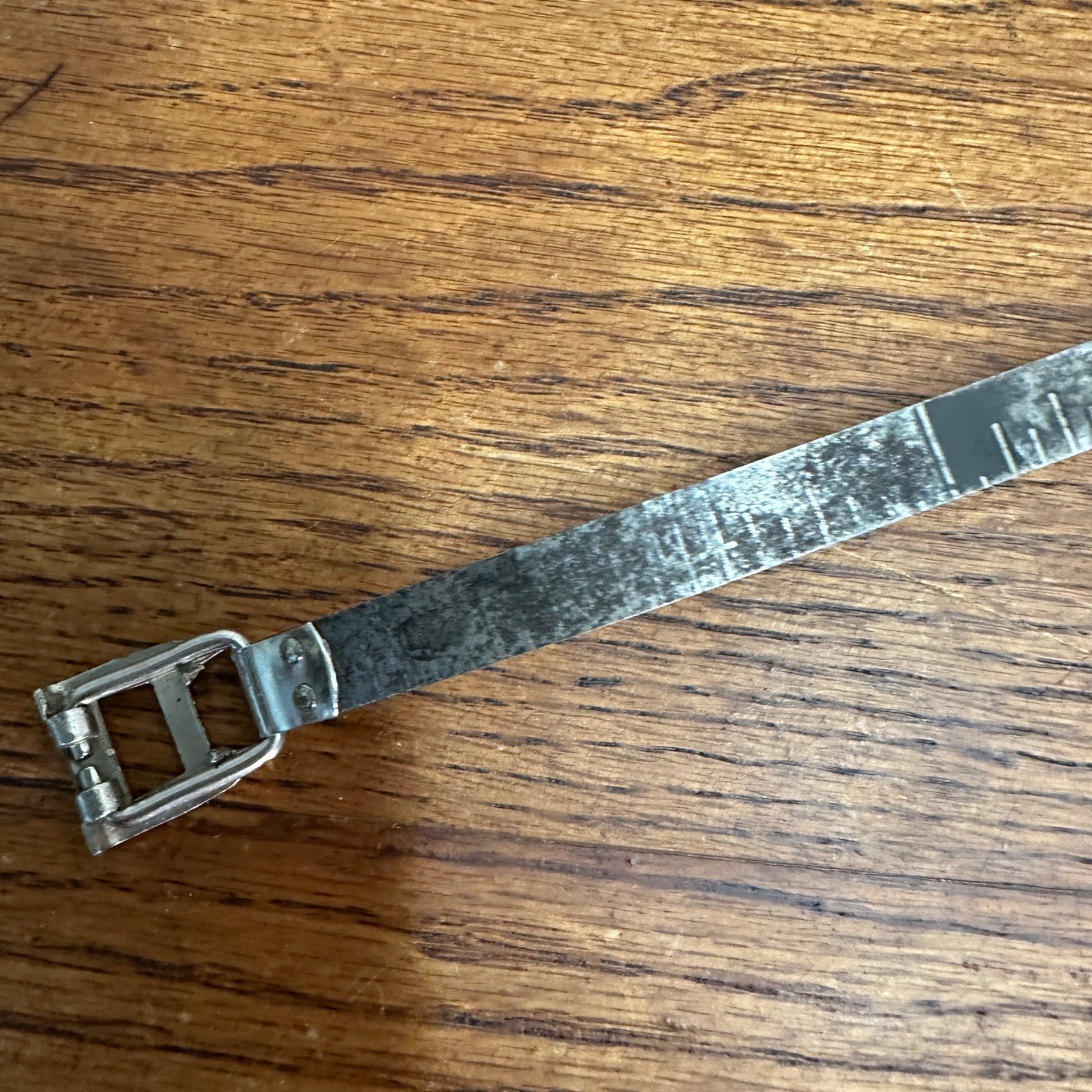 Vintage Starrett 50ft. Wind Up Metal Tape Measure No. H530