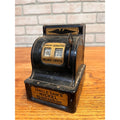 Rare Antique Uncle Sam’s Nickel Register Bank Pre 1923 Made In USA 5.75" Tall