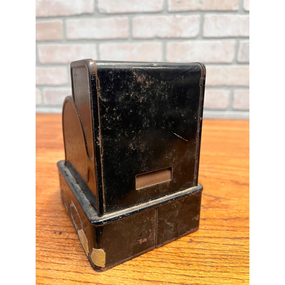 Rare Antique Uncle Sam’s Nickel Register Bank Pre 1923 Made In USA 5.75" Tall