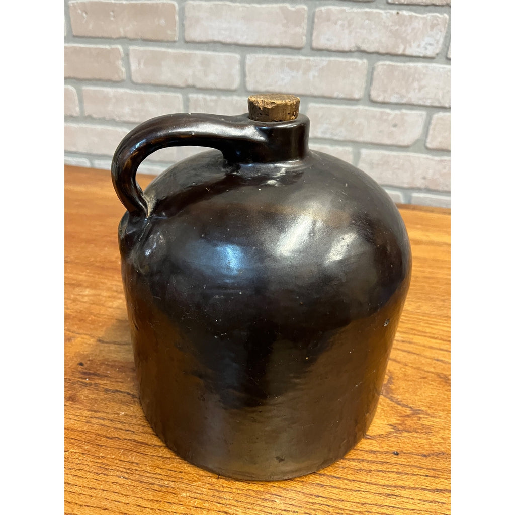 Vintage Red Wing Stoneware Brown Smooth Common Jug Whiskey Crock