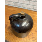 Vintage Red Wing Stoneware Brown Smooth Common Jug Whiskey Crock