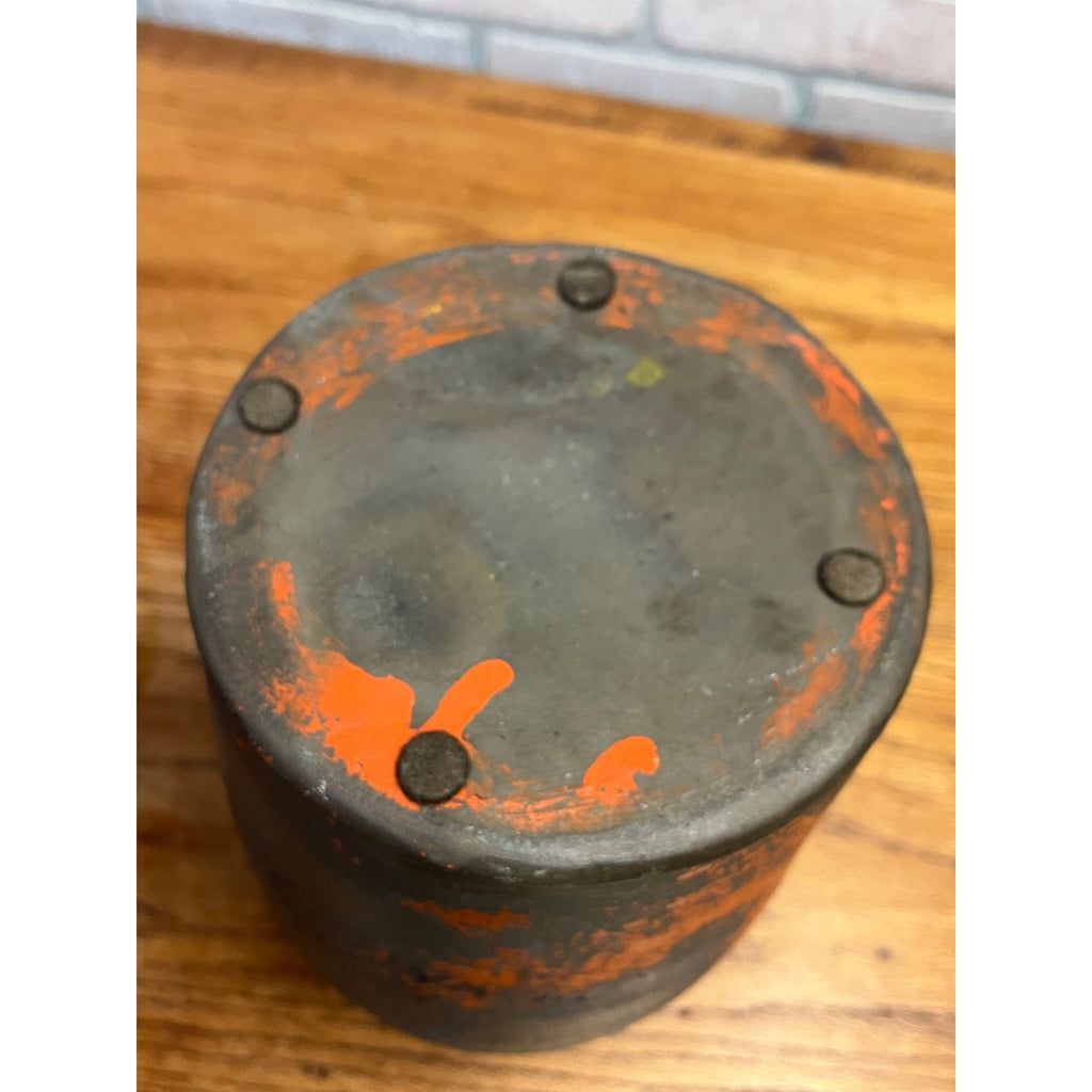 Early Antique Advertising Stoneware J. A. Franz Pomeroy Ohio Stenciled Crock Jar