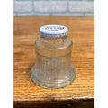 1976 Liberty Bell Maraschino Cherries & Spanish Olives Glass Jars Bicentennial