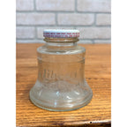 1976 Liberty Bell Maraschino Cherries & Spanish Olives Glass Jars Bicentennial