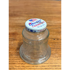 1976 Liberty Bell Maraschino Cherries & Spanish Olives Glass Jars Bicentennial