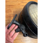 RARE Antique Railroad Electric Utility Caboose Service Lamp Light Macbeth Evans Liberty Lens