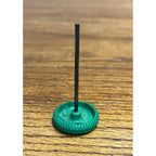 Vintage Elmar Hard Plastic Green Replacement Wheel Tire for Mr. Peanut Race Car