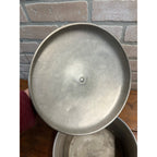 VTG WEAR-EVER ALUMINUM NO. 226 SAUCEPAN 1 1/2 QUART WOOD HANDLE W/LID
