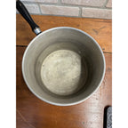 VTG WEAR-EVER ALUMINUM NO. 226 SAUCEPAN 1 1/2 QUART WOOD HANDLE W/LID