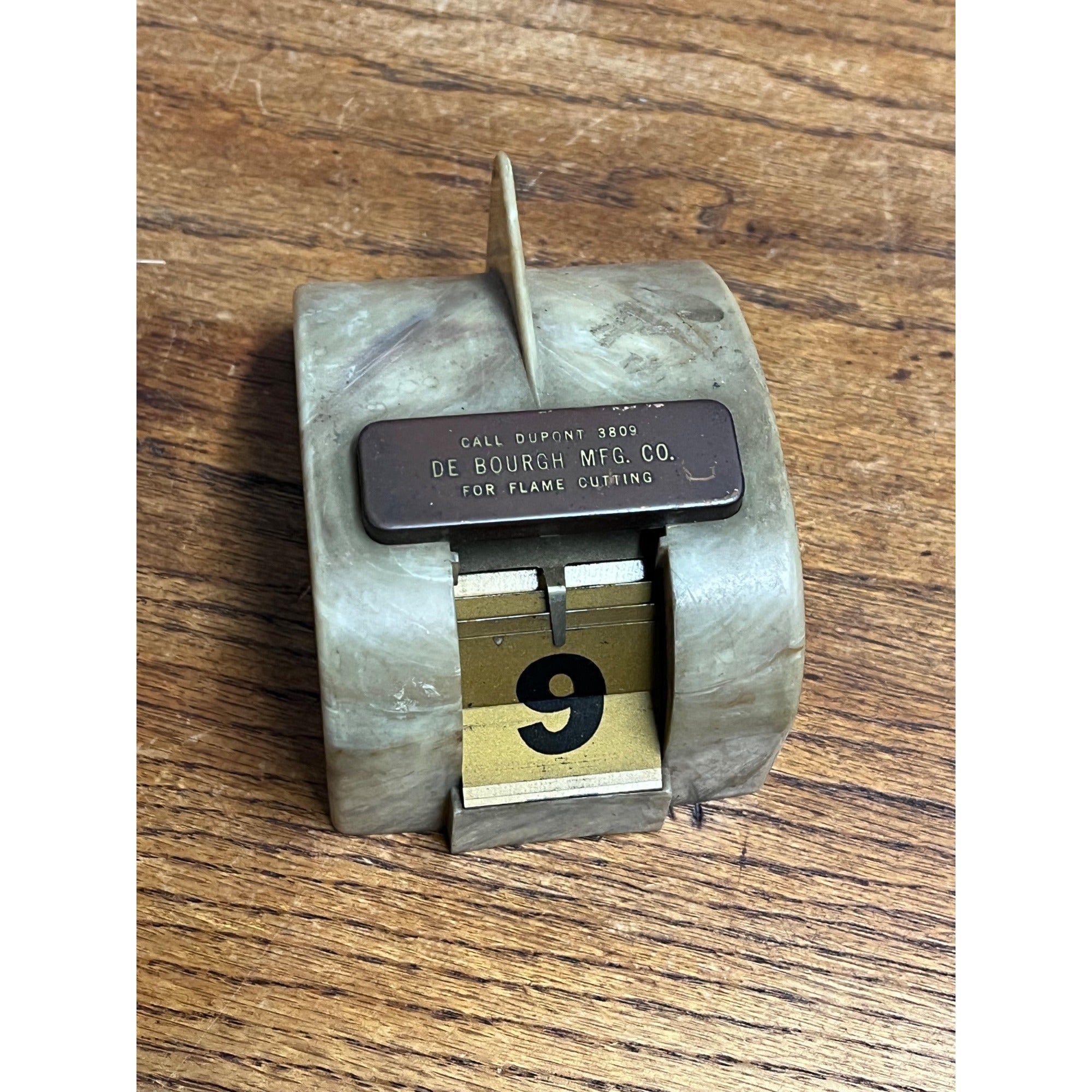 Vintage Perpetual Calendar - Bakelite Futuristic Desk Device - Art Deco Office