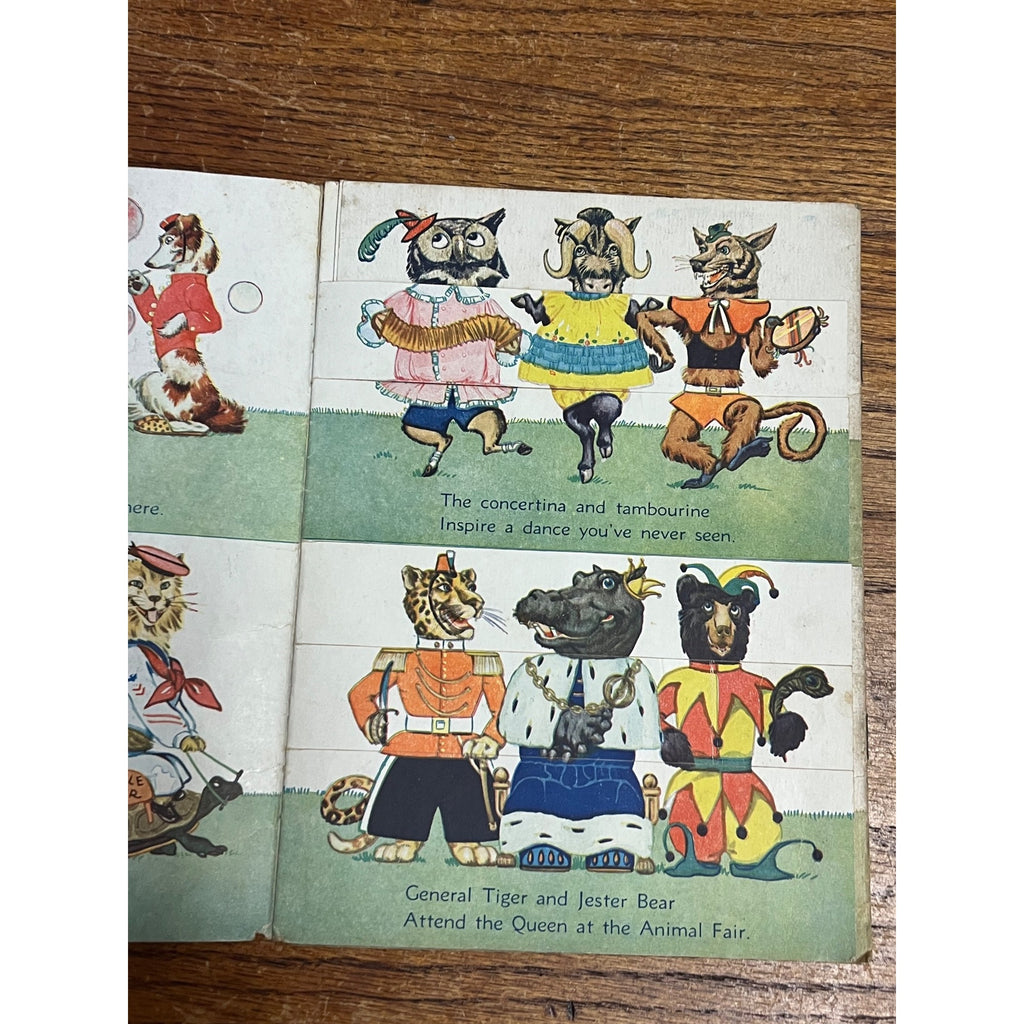 Vintage Kellogg's Funny Jungleland Moving Pictures Book Advertisement 1932 Promo