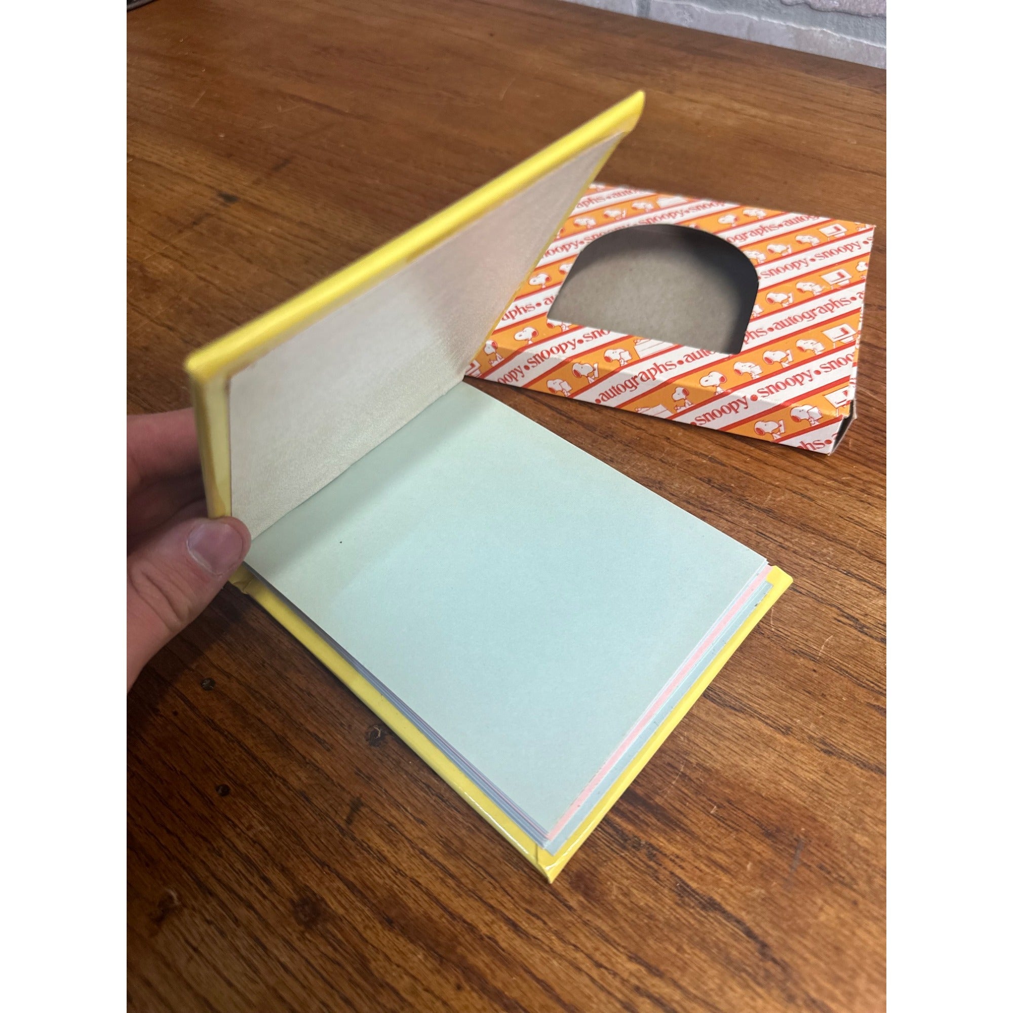 Vintage 1958 Snoopy the Dog Peanuts Autograph Book NEW NOS Unused