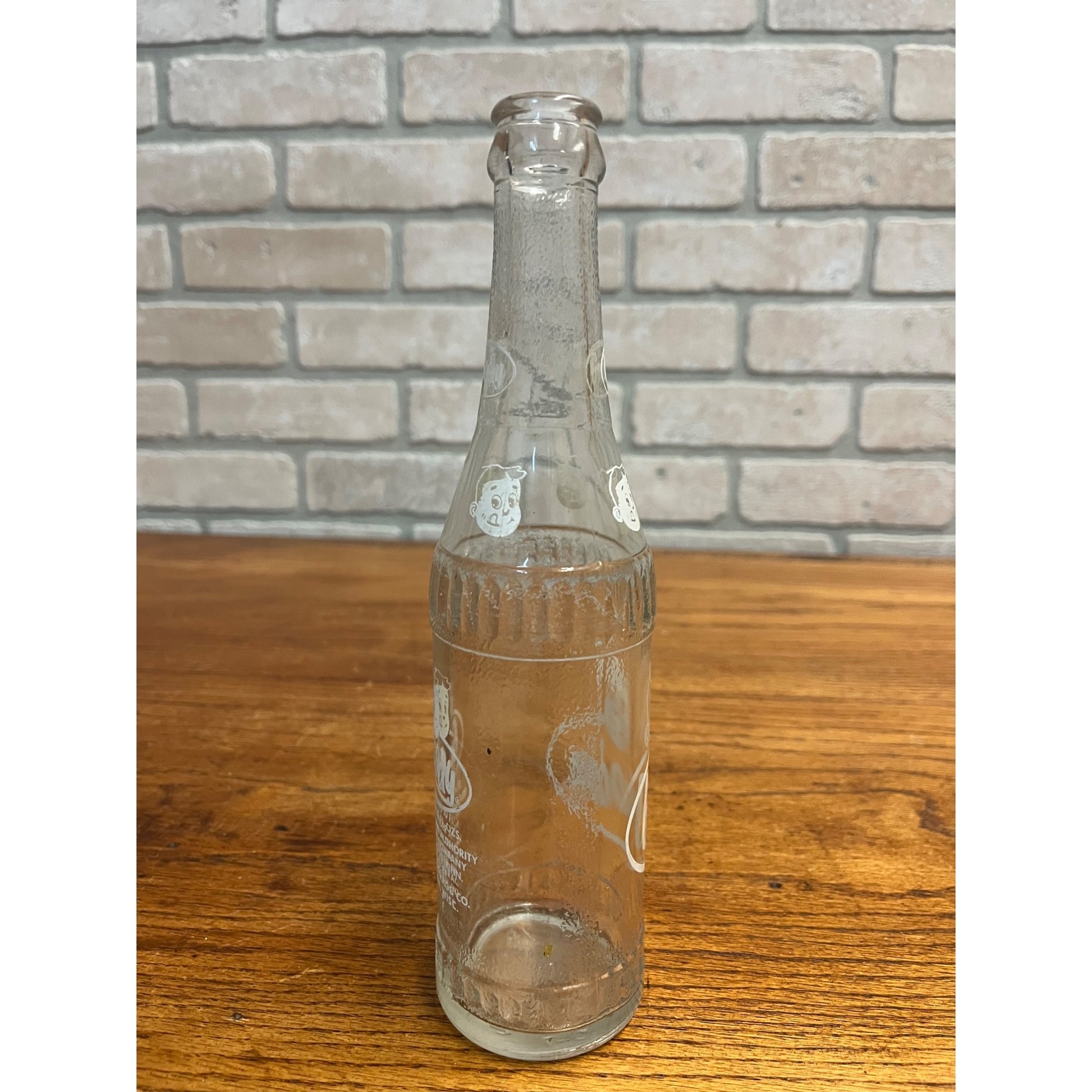 Vintage Goody Glass Soda Bottle Oshkosh Wisconsin Harra Beverages Co.