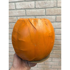 Antique 1920s Halloween German LARGE Jack o' Lantern JOL Pressed Cardboard 8"