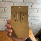 Vintage RARE Kenberry Stainless Steel Turkey Lacers Skewers (1949) New Old Stock