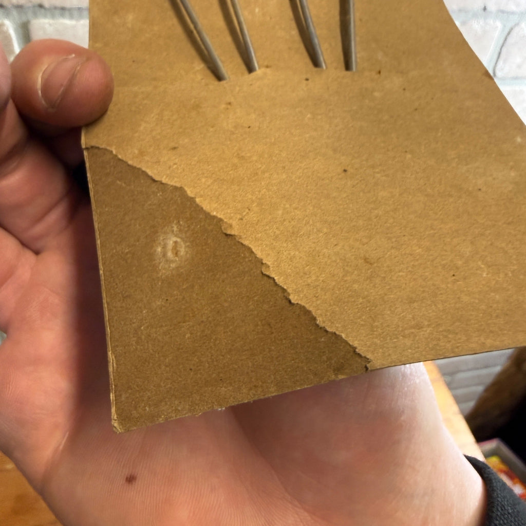 Vintage RARE Kenberry Stainless Steel Turkey Lacers Skewers (1949) New Old Stock