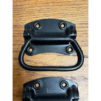 Vintage Stanley Box Crate Trunk Chest Handles Steel Metal Tool Box 4"