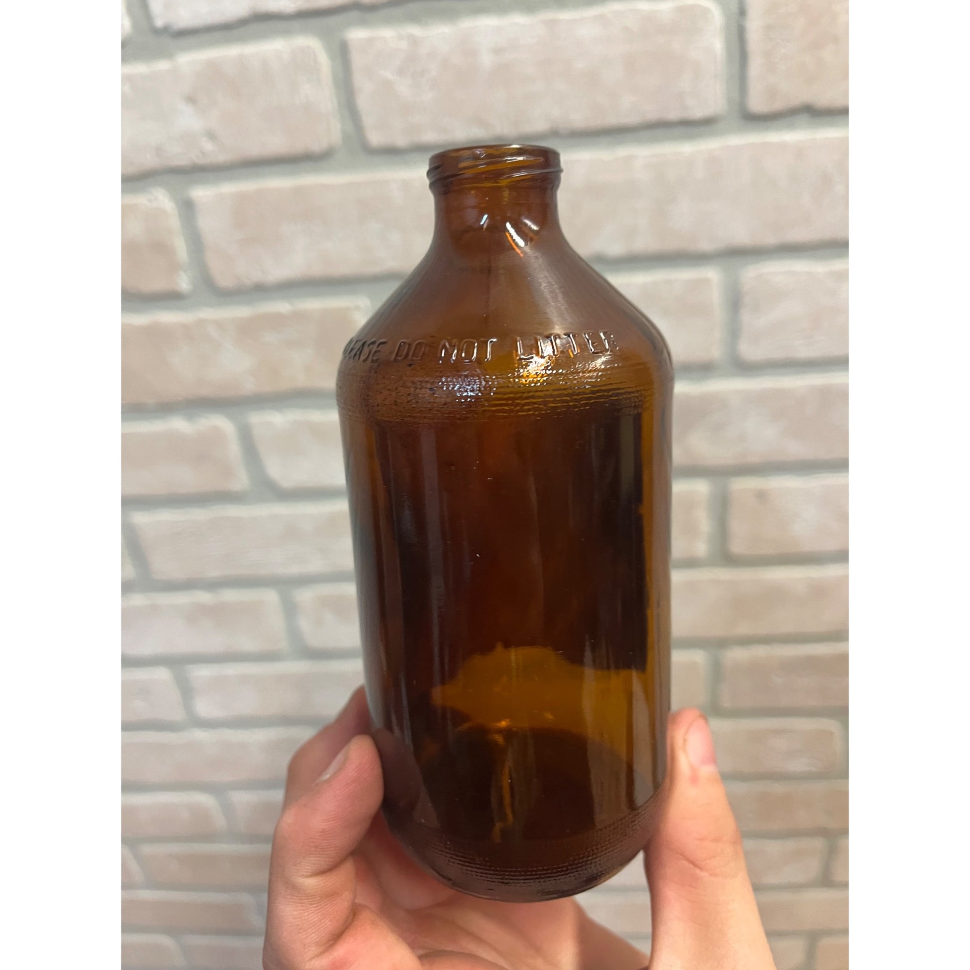 Vintage Pabst Blue Ribbon beer Stubby Beer Bottle Short 12oz EMPTY Milwaukee