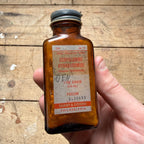 Vintage Scopolamine Hydrobromide Poison Drug Store Bottle Sharp & Dohme