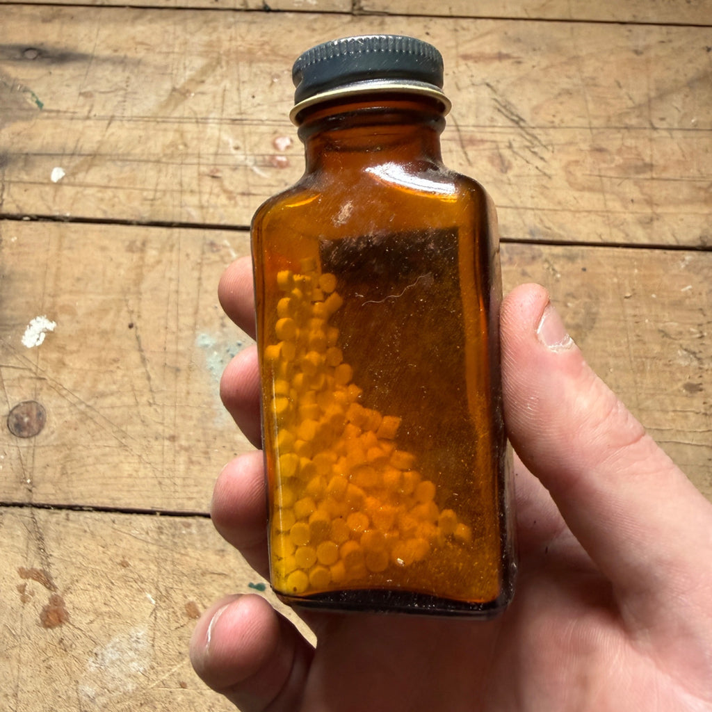 Vintage Scopolamine Hydrobromide Poison Drug Store Bottle Sharp & Dohme