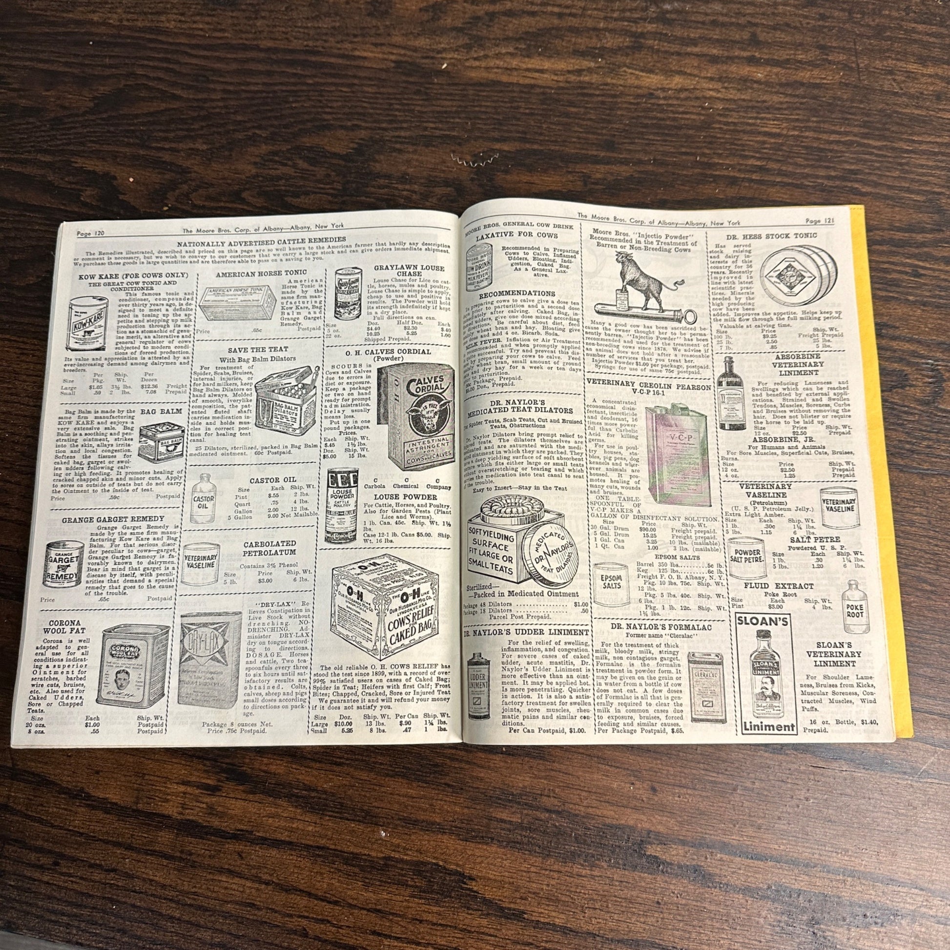 Vintage 1939 Dairy Supplies And Specialties Catalog Moore Bros. Albany NY