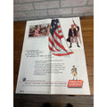 Vintage American Fore Loyalty Group Insurance Poster Henry Ward Beecher