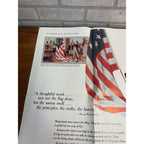 Vintage American Fore Loyalty Group Insurance Poster Henry Ward Beecher