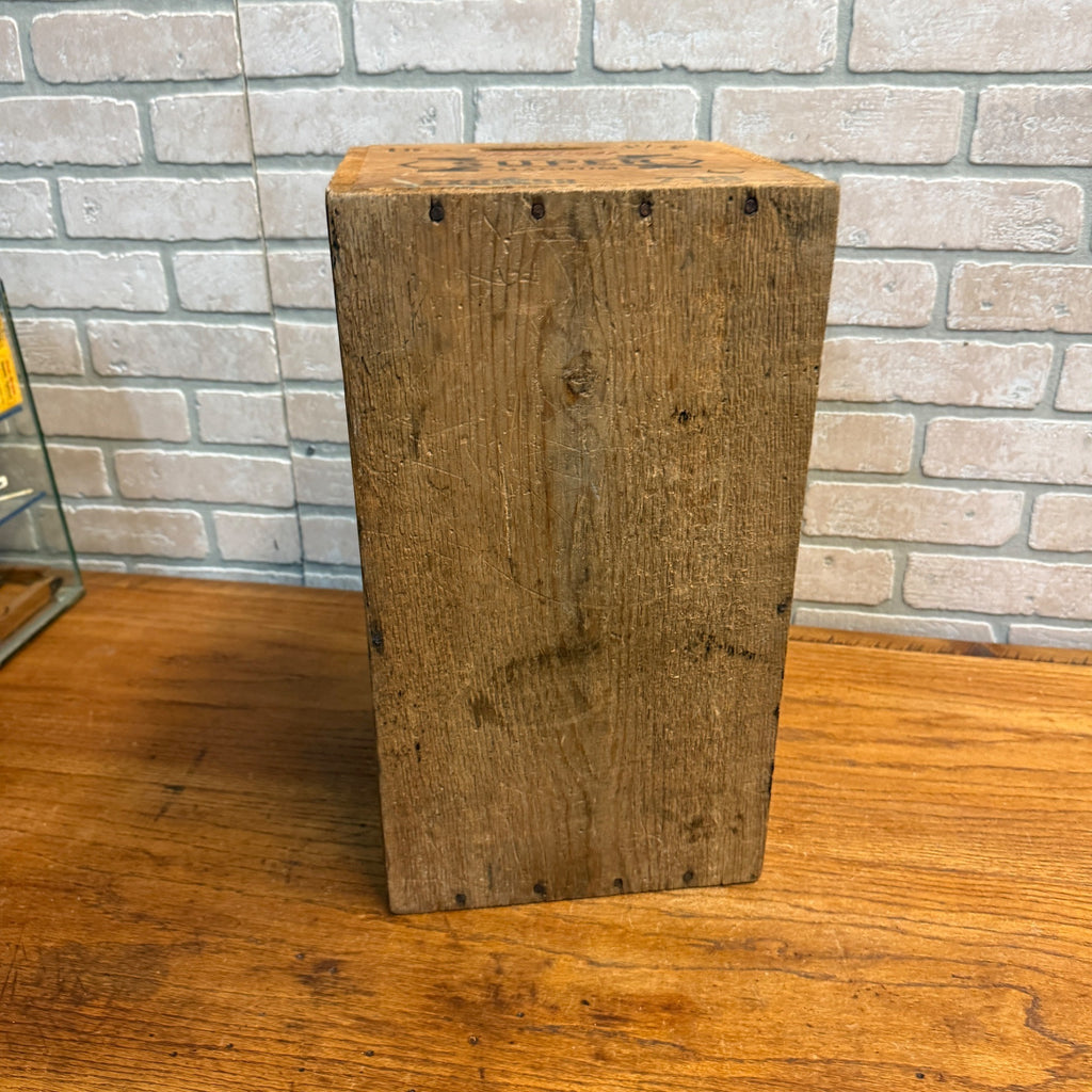 Vintage Western Super X Wooden Ammo Box Crate 10ga Shot Shells Small Arms