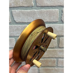 Vintage Keen Kaster No. 6 Fishing or Angling Reel Ravenna Metal Production Co. Seattle, Washington.