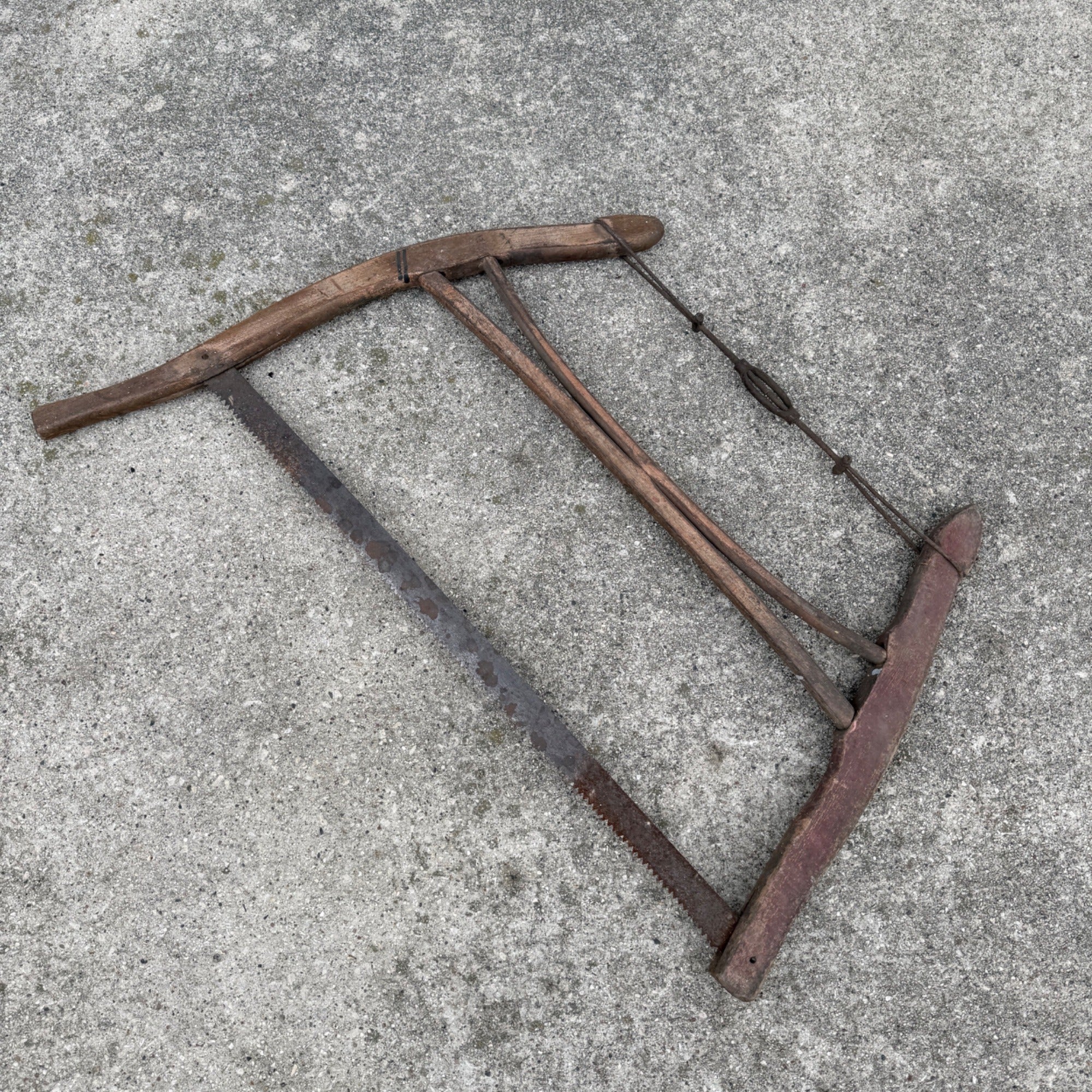 Vintage Antique Cross Cut Wood Buck / Bow Saw Rustic Cabin Decor