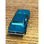 Vintage Hot Wheels Redline 1968 TOUGH Aqua Teal Custom Camaro HK - WHITE Int
