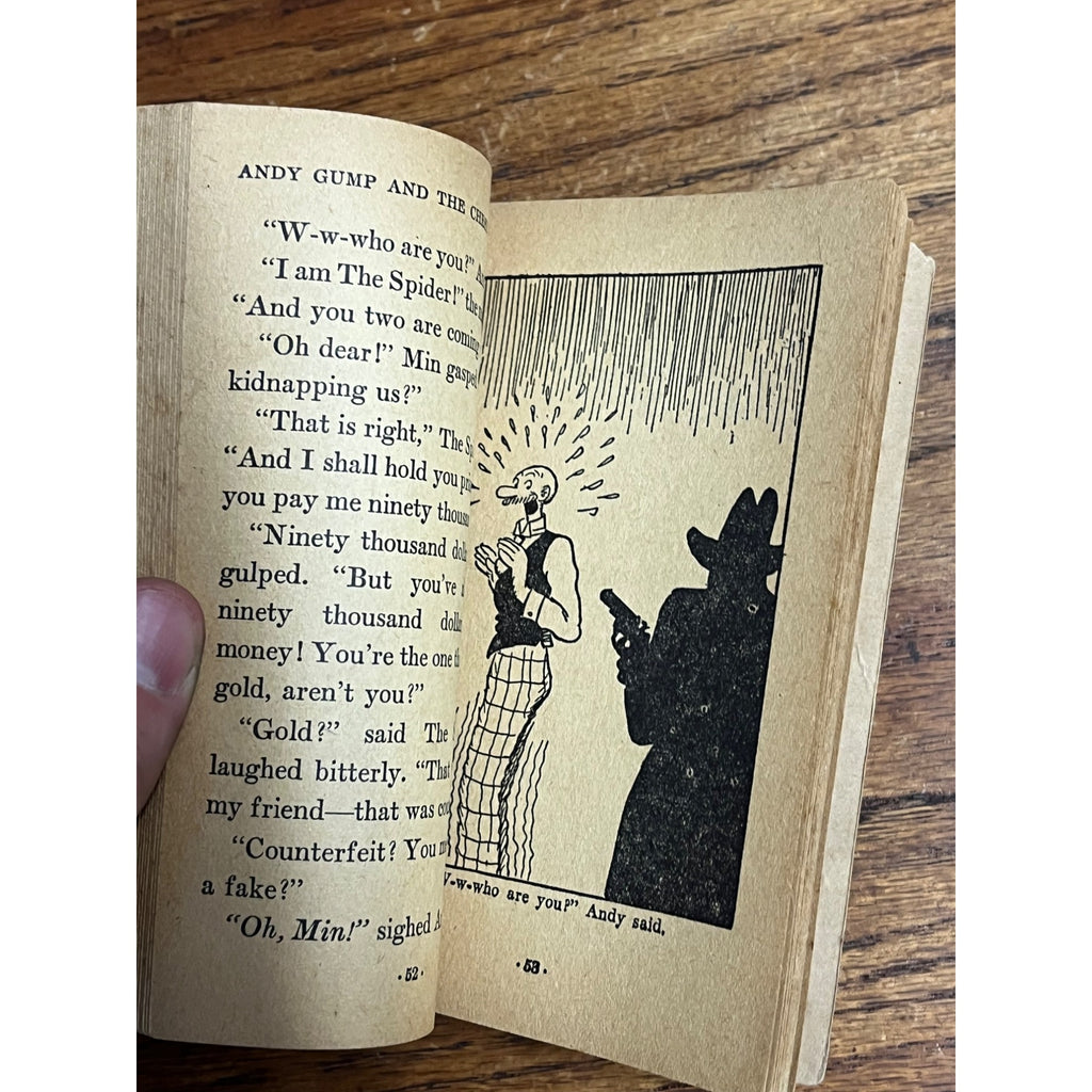 Original The Gumps in Radio Land Andy Gump Cartoon Book 1937